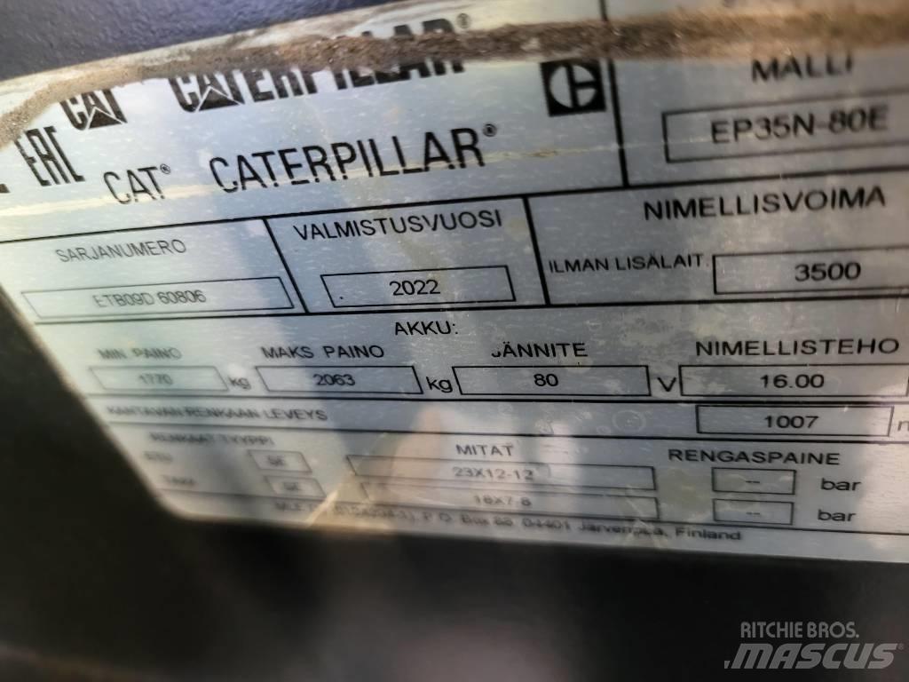 CAT EP35N 電動堆高機