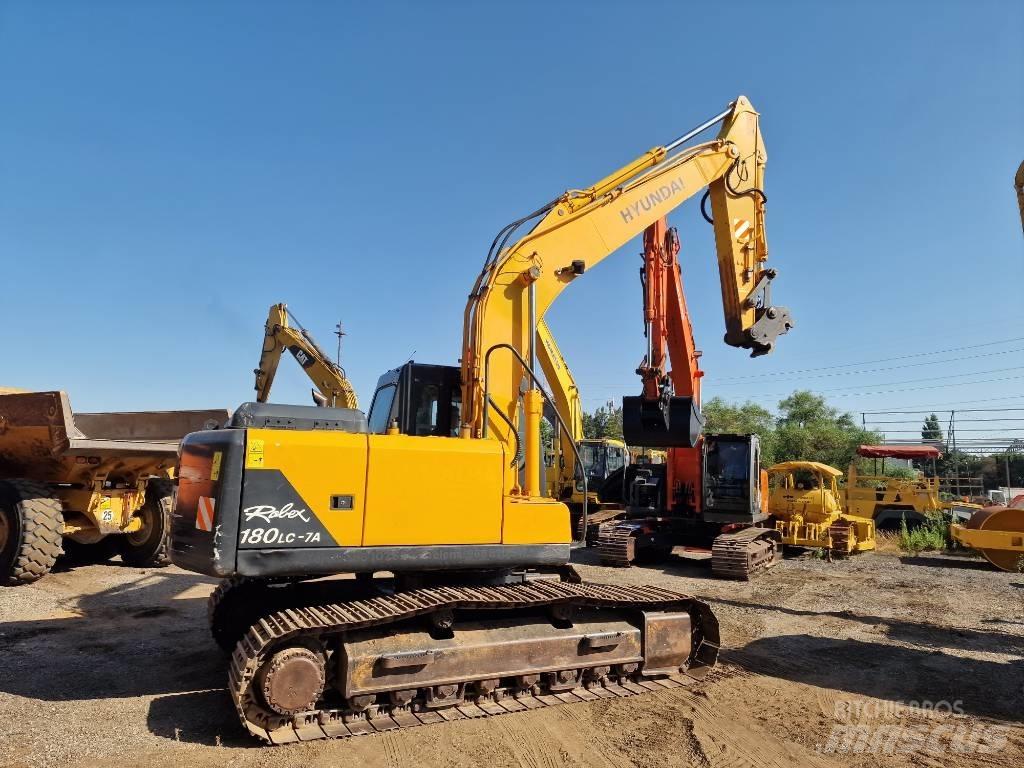 Hyundai R180LC-7 履帶式 挖土機/掘鑿機/挖掘機