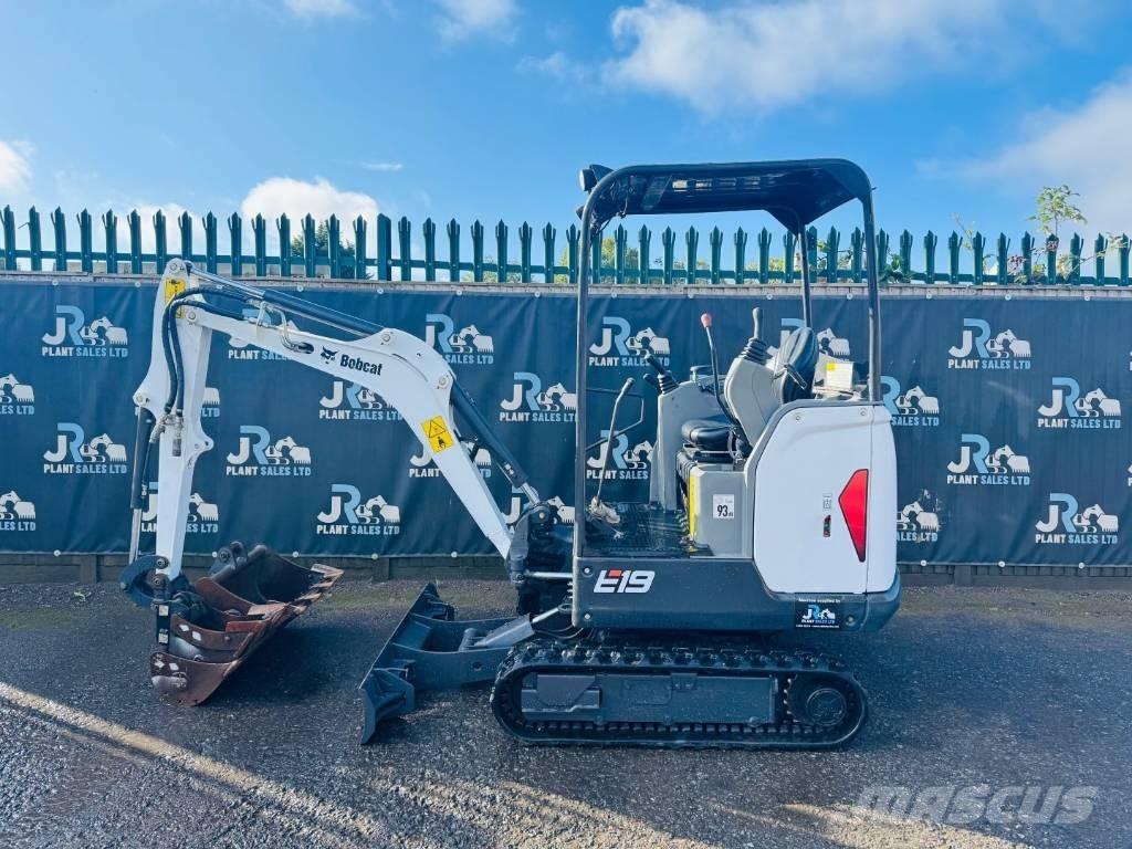 Bobcat E 19 小型挖土機/掘鑿機<7t(小型挖掘機)