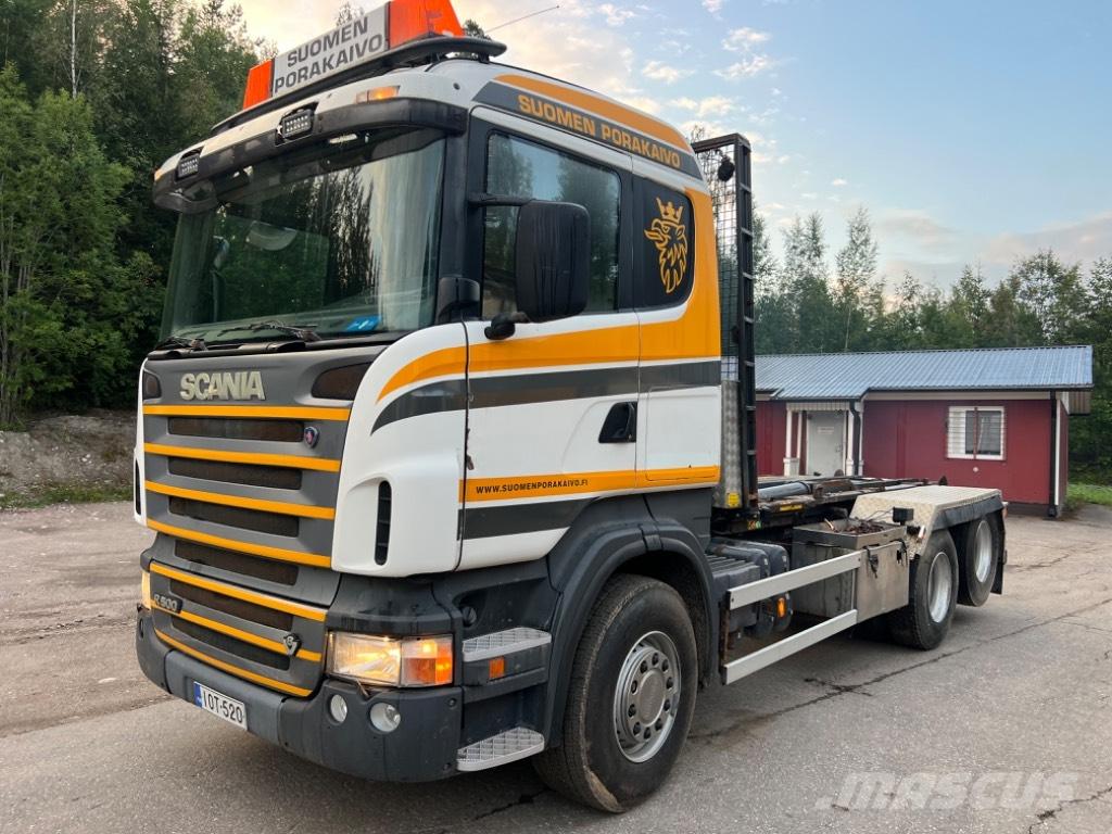 Scania R 500 吊鉤式起重車