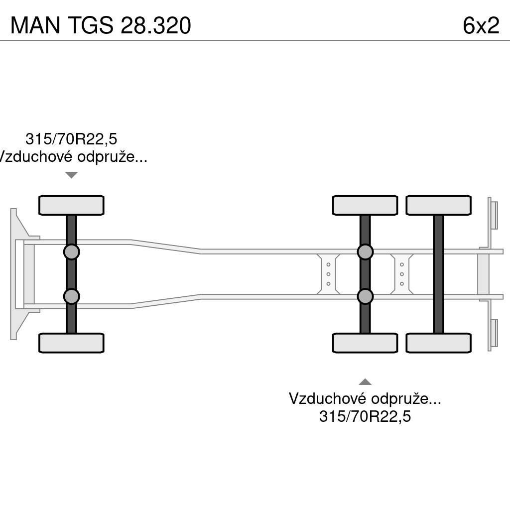 MAN TGS 28.320 垃圾車