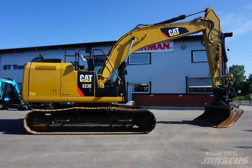 CAT 323EL *Uthyres* 履帶式 挖土機/掘鑿機/挖掘機