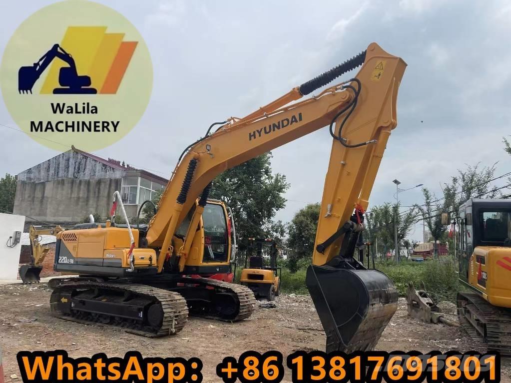 Hyundai R220 中型挖土機/掘鑿機/挖掘機 7t-12t