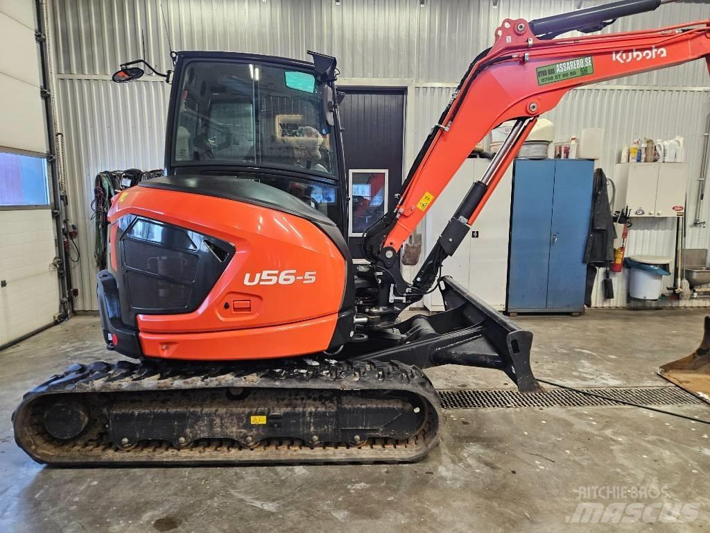 Kubota KX U56-5 小型挖土機/掘鑿機<7t(小型挖掘機)