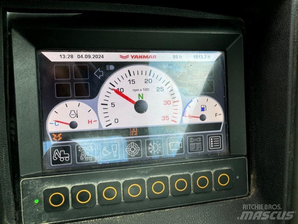 Yanmar B95W (40744) 旋轉式挖土機/掘鑿機/挖掘機