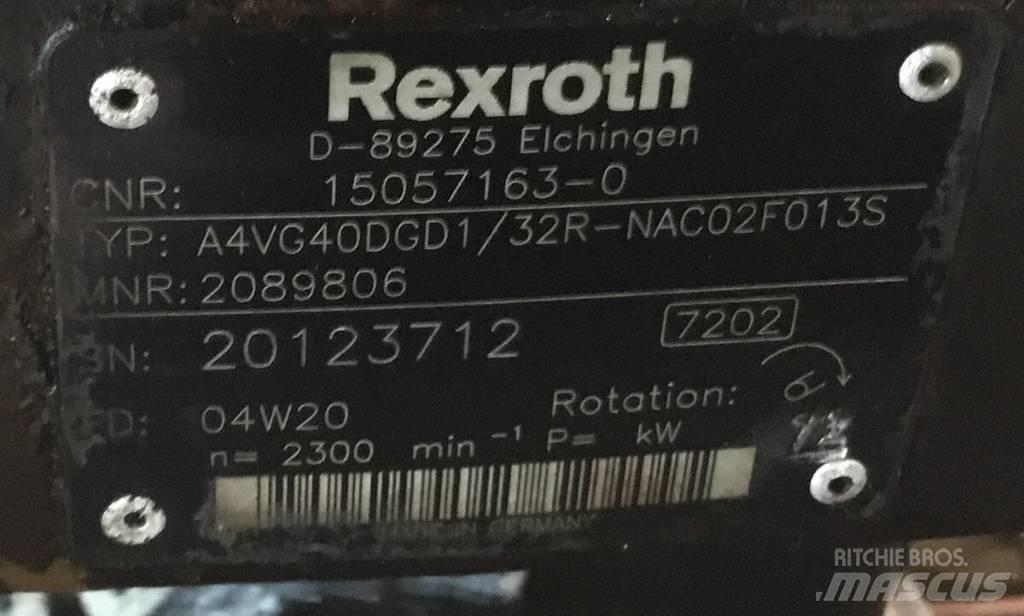 Rexroth A4VG40R 油壓