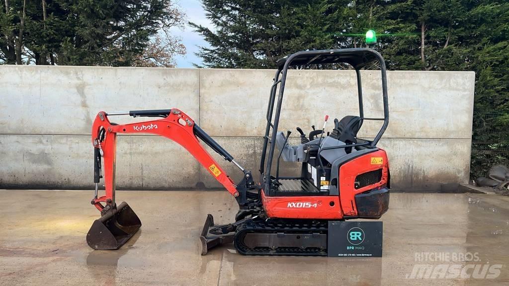 Kubota KX 015-4 小型挖土機/掘鑿機<7t(小型挖掘機)