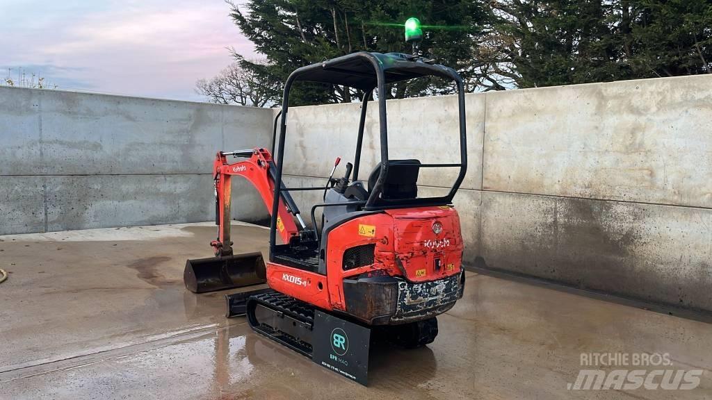 Kubota KX 015-4 小型挖土機/掘鑿機<7t(小型挖掘機)