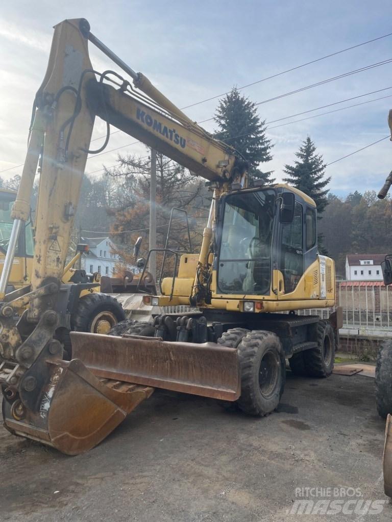 Komatsu PW 130-7K 旋轉式挖土機/掘鑿機/挖掘機