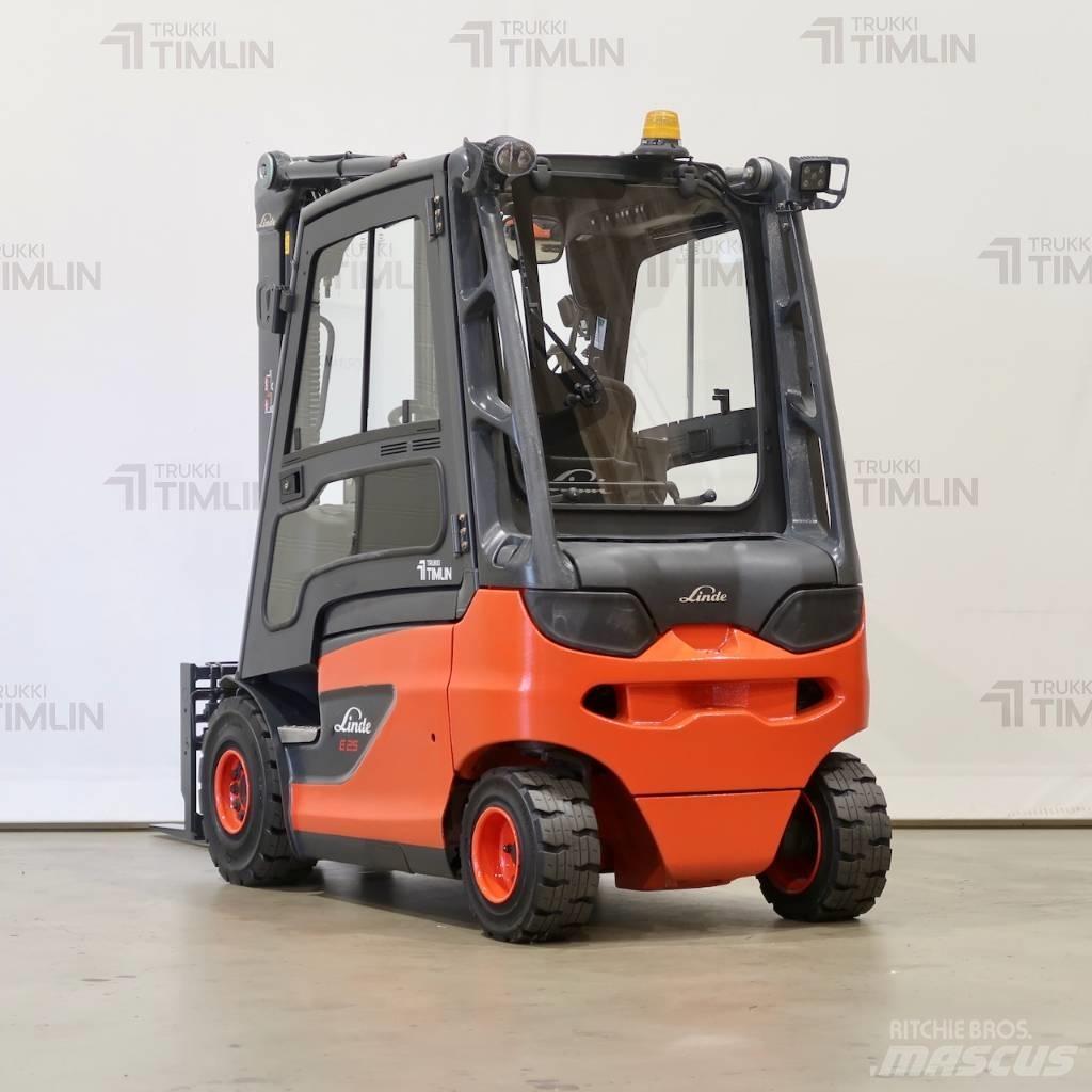 Linde E25-01 電動堆高機