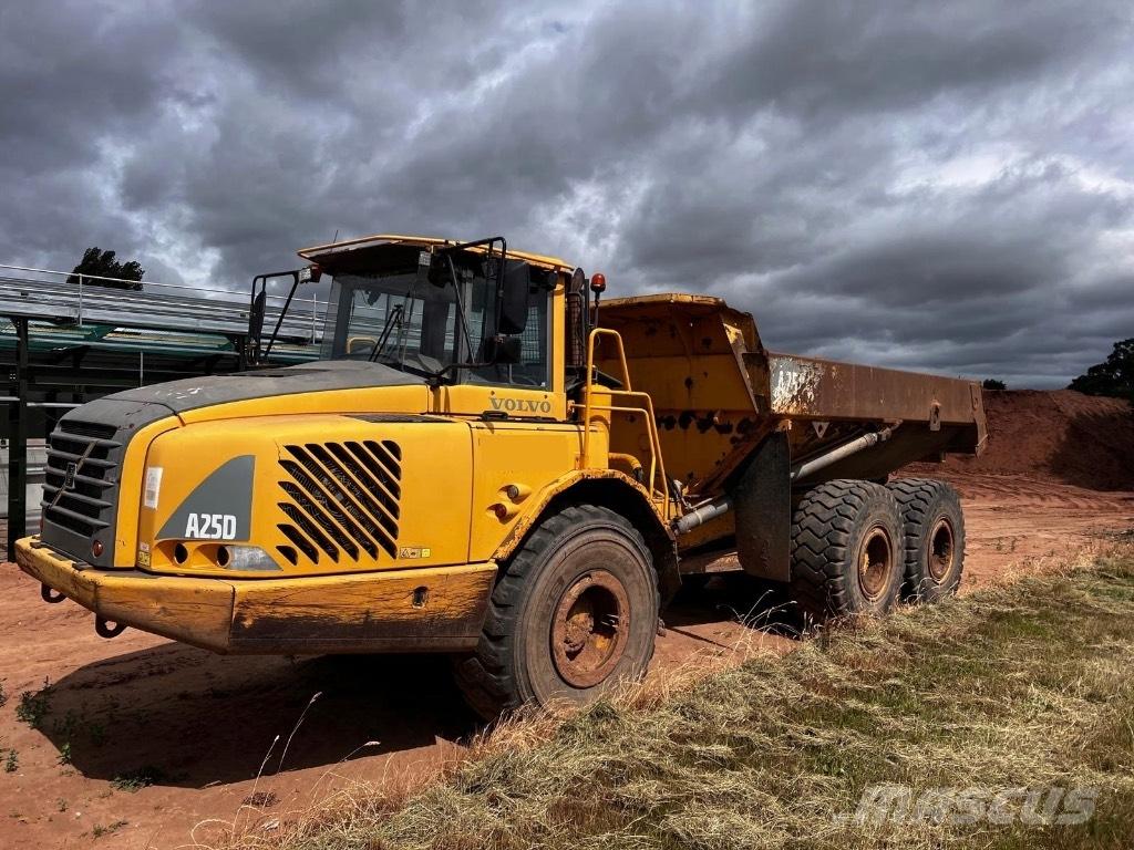 Volvo A 25 D 鉸接式起吊車