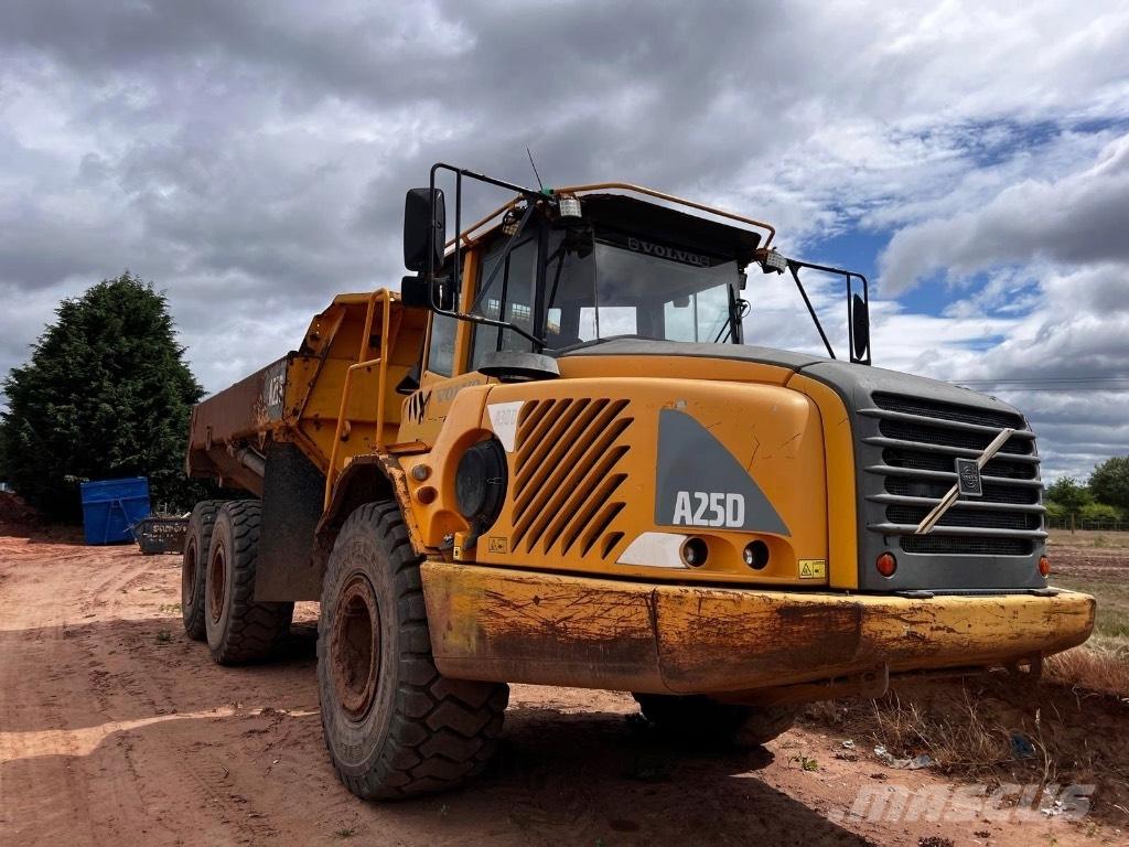 Volvo A 25 D 鉸接式起吊車