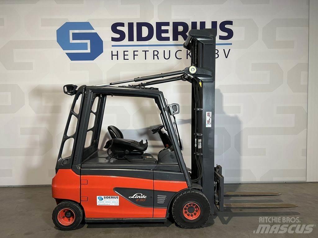 Linde E30L-01 電動堆高機