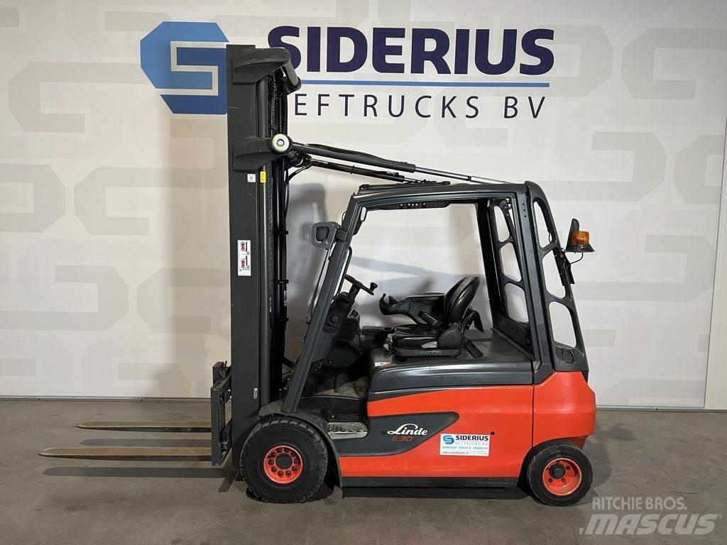 Linde E30L-01 電動堆高機