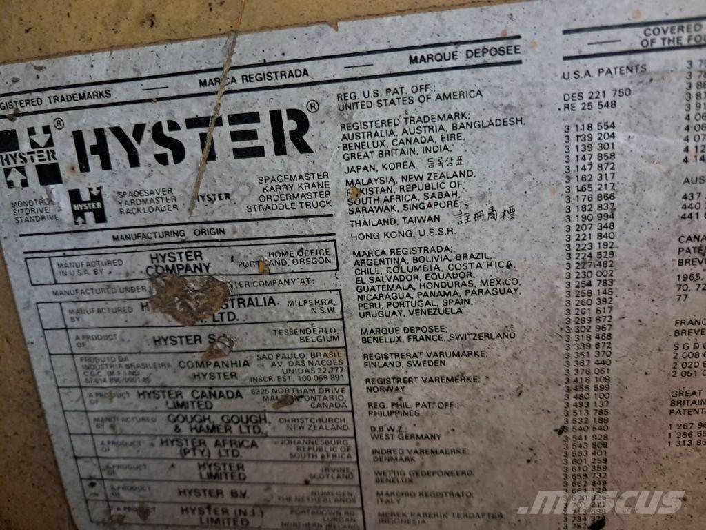 Hyster H2.50J 柴油卡車