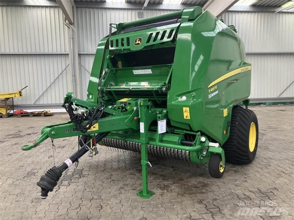 John Deere V461R 圓型牧草打包機