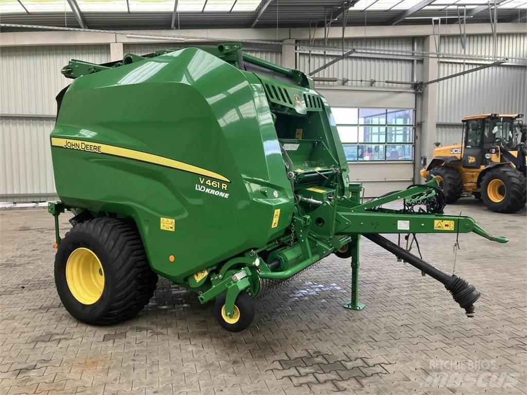 John Deere V461R 圓型牧草打包機