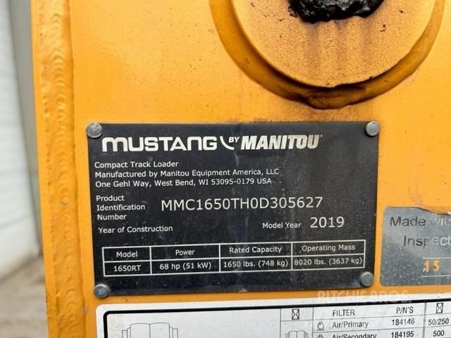 Mustang 1650RT 滑移轉向裝載機