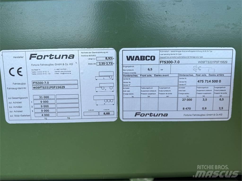 Fortuna FTS 300 草捆拖車