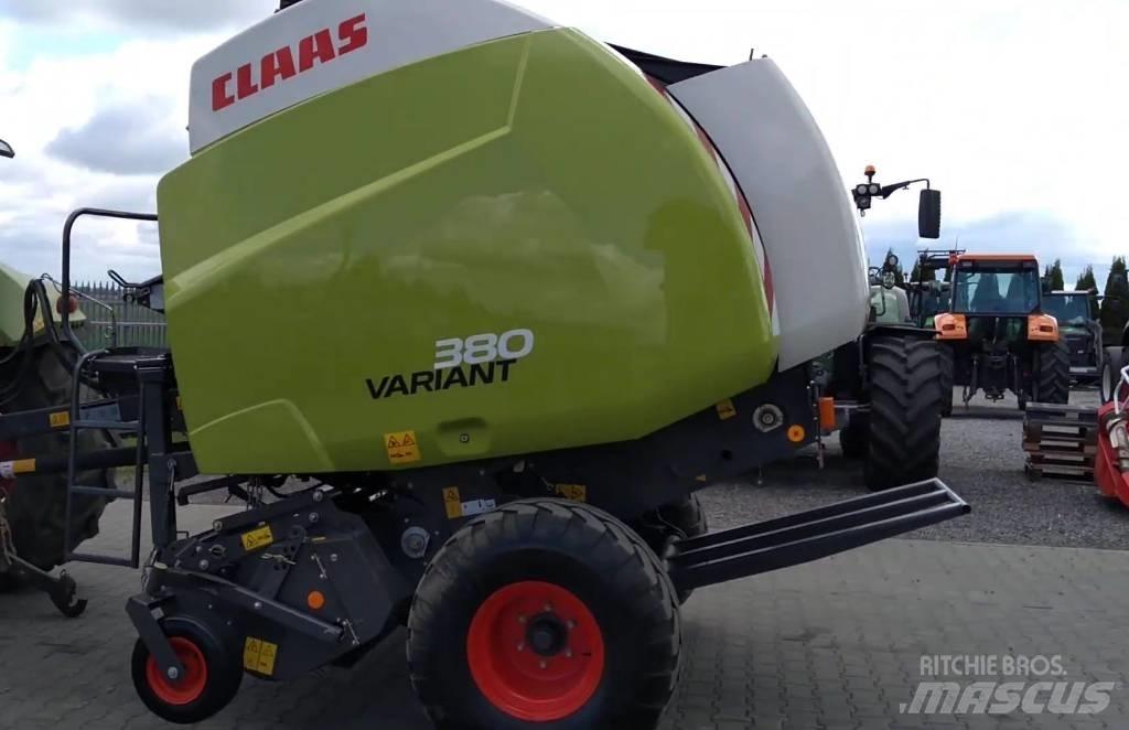 CLAAS Variant 380 圓型牧草打包機