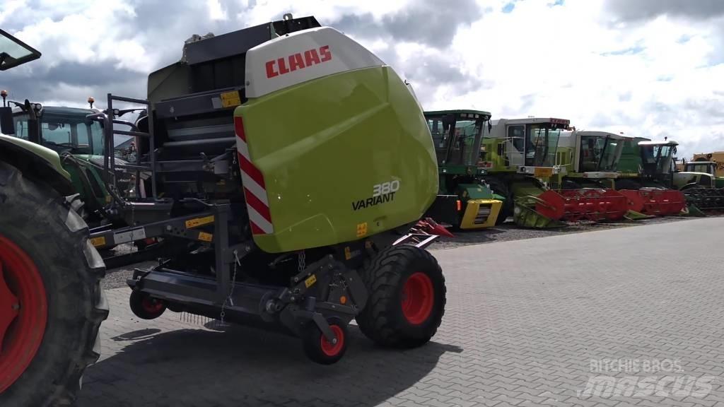 CLAAS Variant 380 圓型牧草打包機