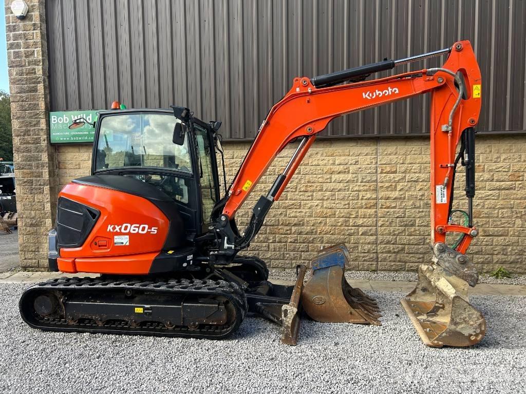Kubota KX060-4 小型挖土機/掘鑿機<7t(小型挖掘機)