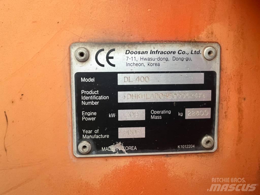Doosan DL 400 輪胎式裝載機