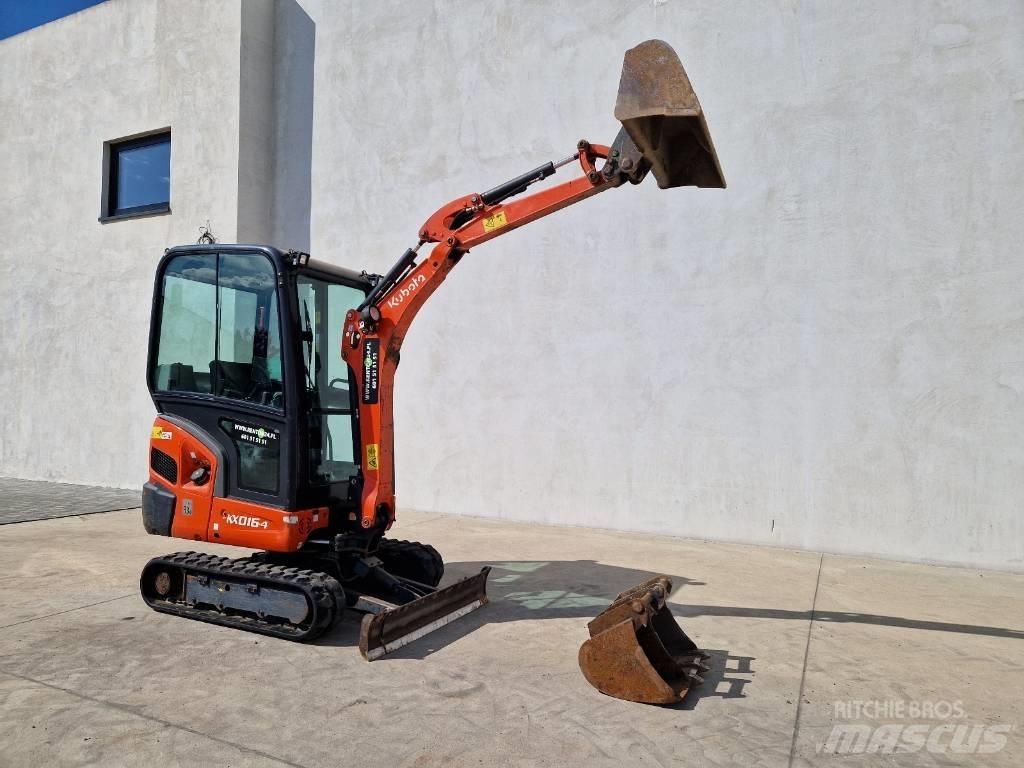 Kubota KX 016-4  P334 小型挖土機/掘鑿機<7t(小型挖掘機)