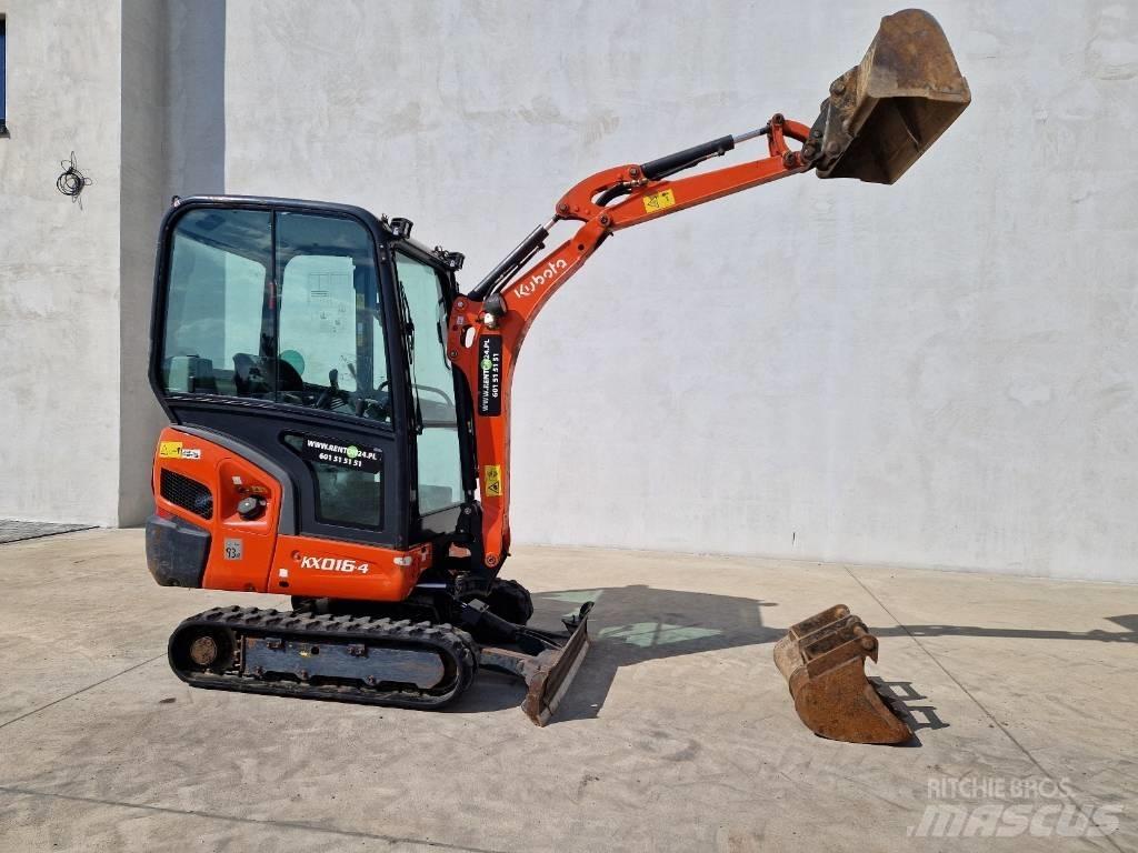 Kubota KX 016-4  P334 小型挖土機/掘鑿機<7t(小型挖掘機)