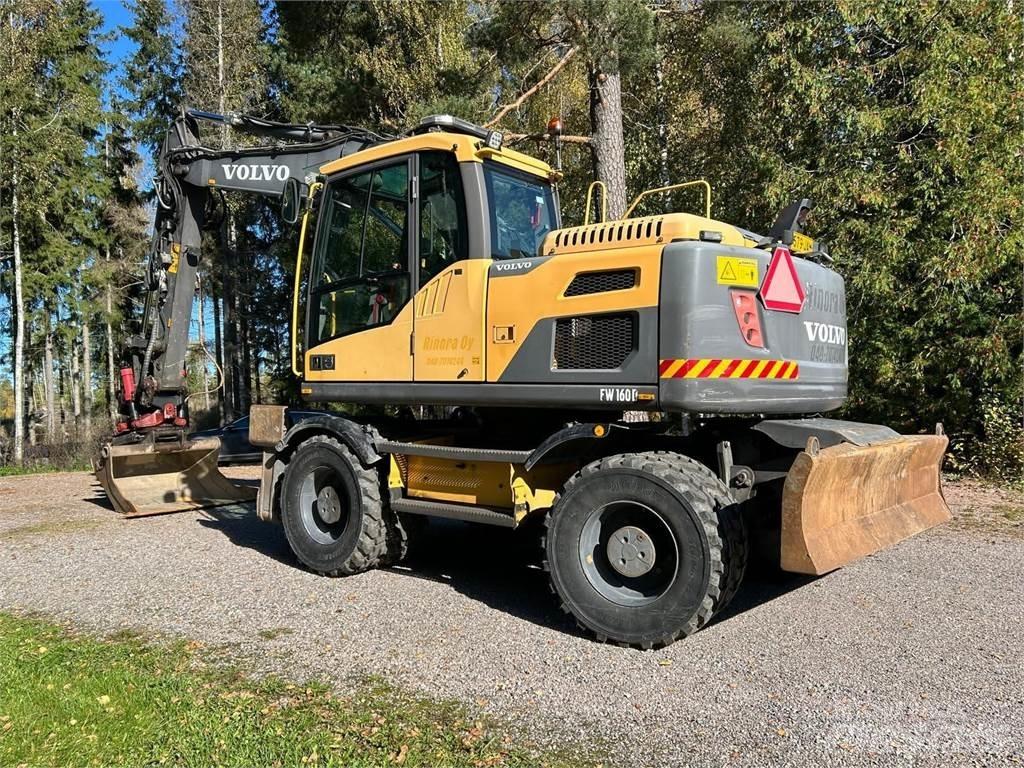 Volvo EW 160 D 旋轉式挖土機/掘鑿機/挖掘機