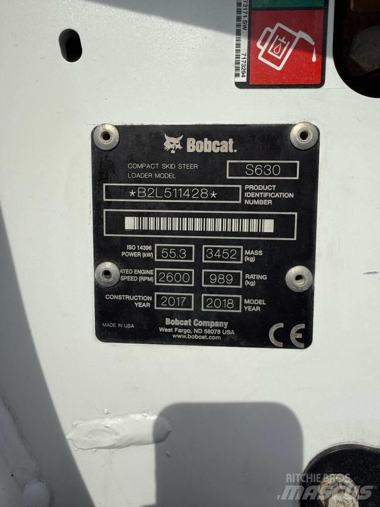 Bobcat S 630 滑移轉向裝載機
