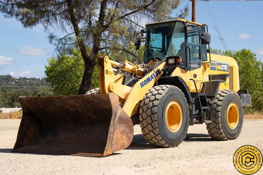 Komatsu WA 270 輪胎式裝載機