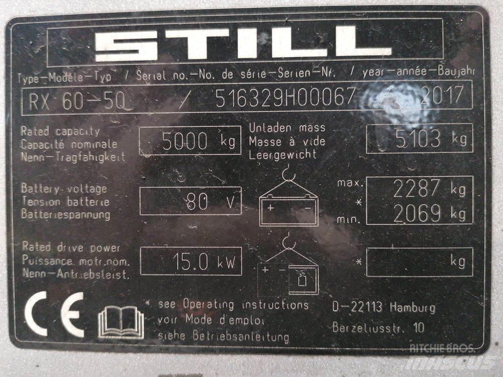 Still RX60-50 電動堆高機