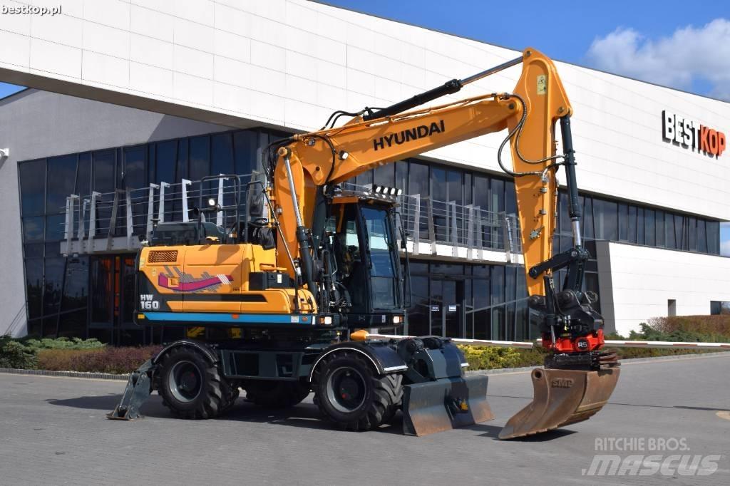 Hyundai HW 160 旋轉式挖土機/掘鑿機/挖掘機