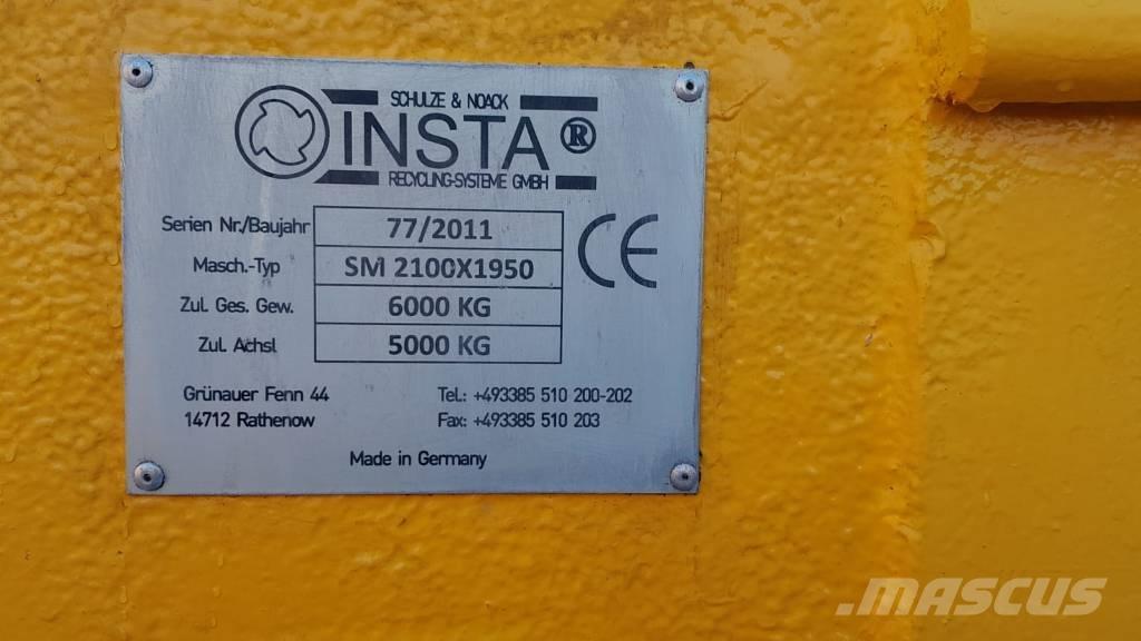  Insta SM 2100x1950 移動式篩選機