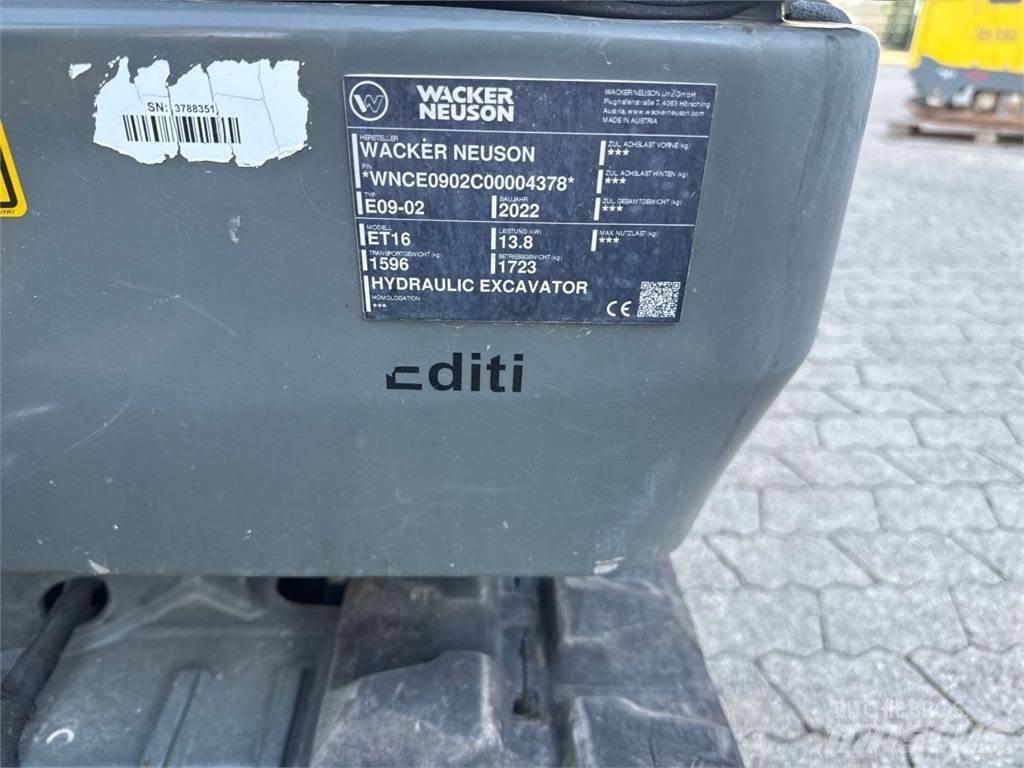 Wacker Neuson ET16 履帶式 挖土機/掘鑿機/挖掘機