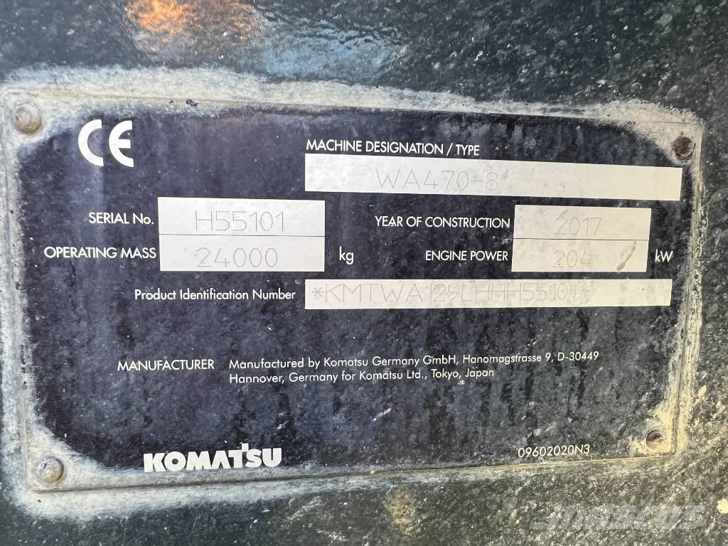 Komatsu WA 470-8 輪胎式裝載機