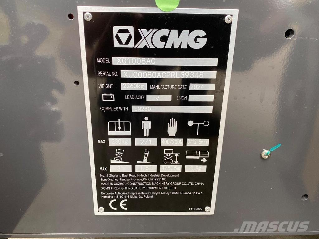 XCMG XG1008AC 其他升降機和作業平台