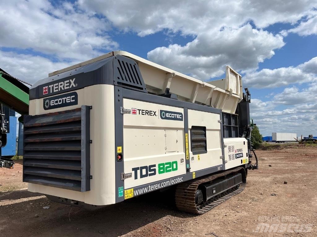 Terex TDS 820 廢棄物撕碎機