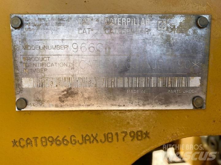 CAT 966 G II 輪胎式裝載機