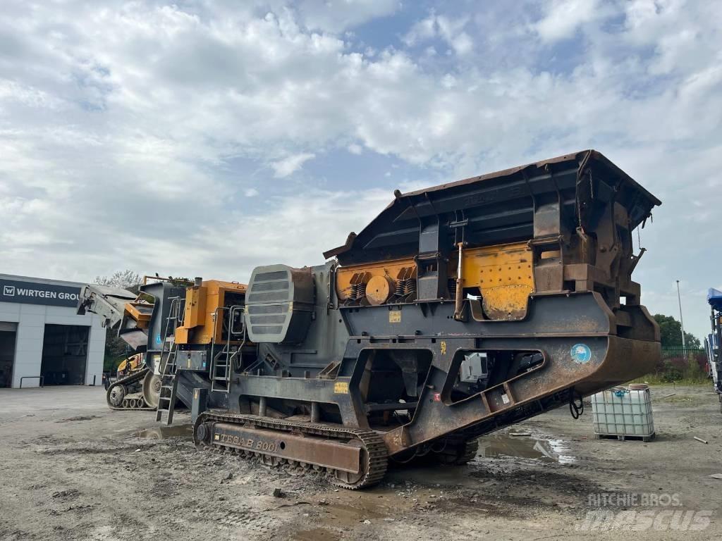 Tesab 800i 移動式壓碎機