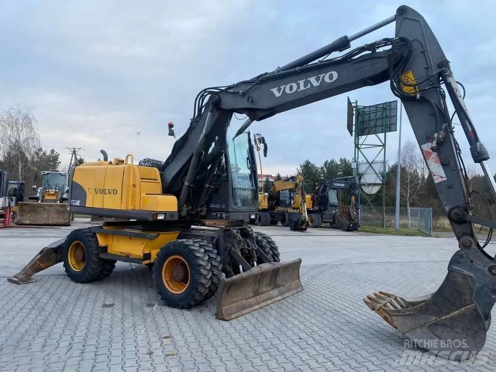 Volvo EW 140 C 旋轉式挖土機/掘鑿機/挖掘機