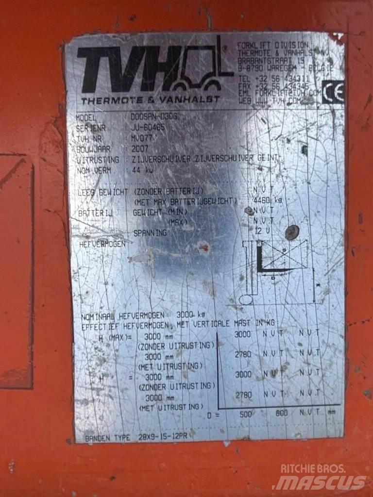 Doosan D30G D30G 堆高機(叉車)-其他