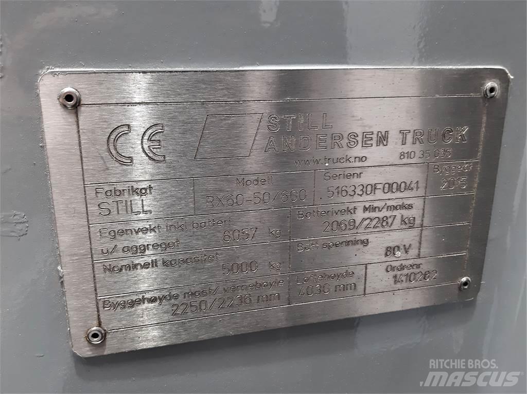 Still RX60 50 600 電動堆高機