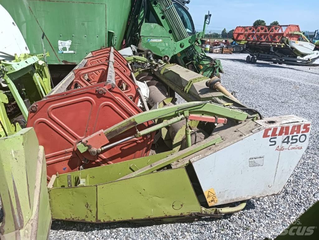 CLAAS S 450 聯合收割機頭
