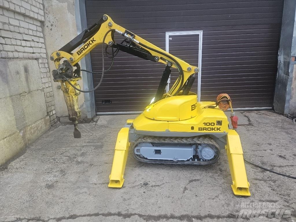 Brokk 100 拆卸式挖土機/掘鑿機/挖掘機