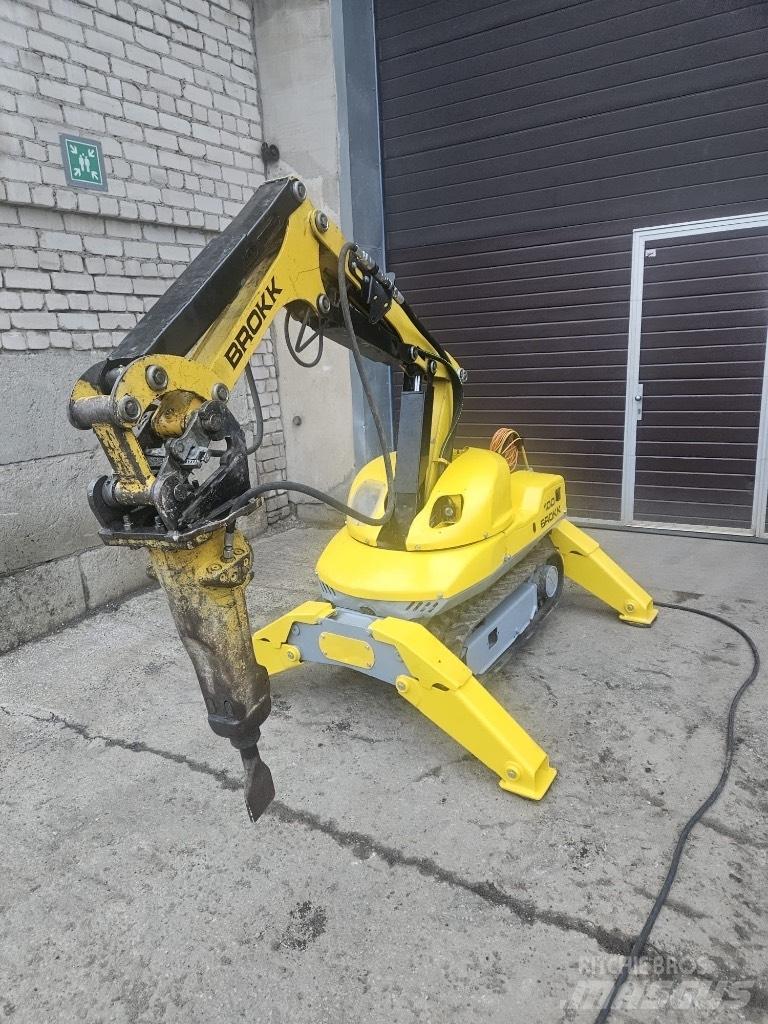 Brokk 100 拆卸式挖土機/掘鑿機/挖掘機