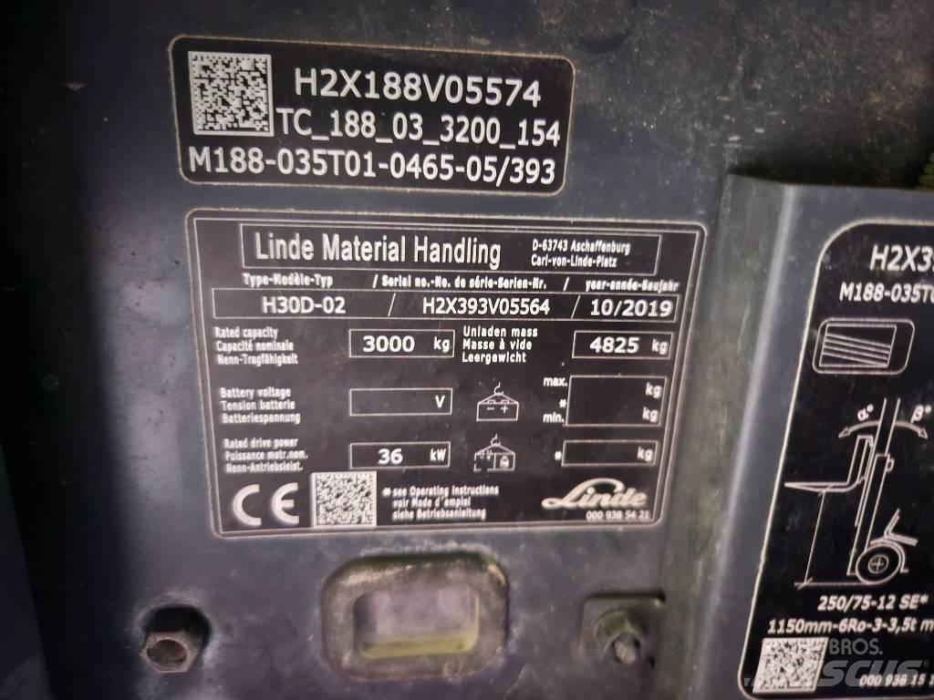 Linde H30D 柴油卡車