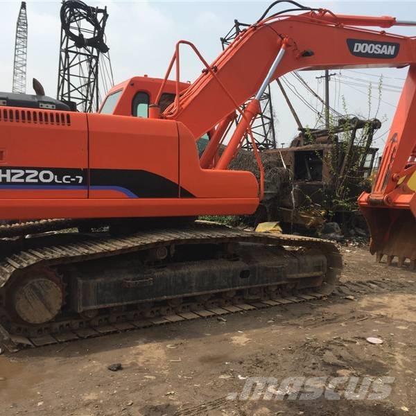 Doosan dh220lc-7 履帶式 挖土機/掘鑿機/挖掘機