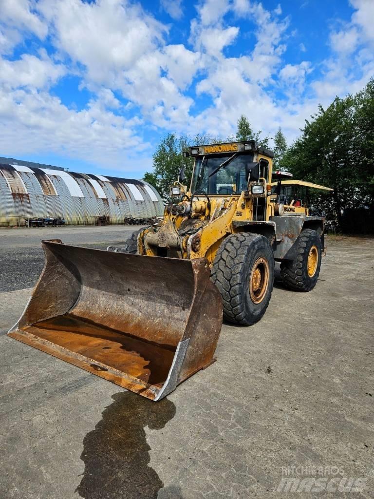 Hanomag 55 D 輪胎式裝載機